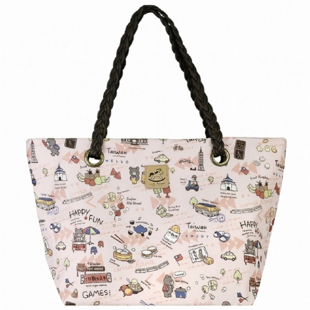 Waterproof Taiwan Woven Tote Shoulder Bag
